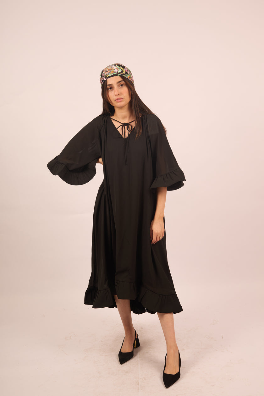 Nora Ruffle Dress
