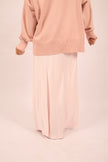 Ella Satin Modest Maxi Skirt