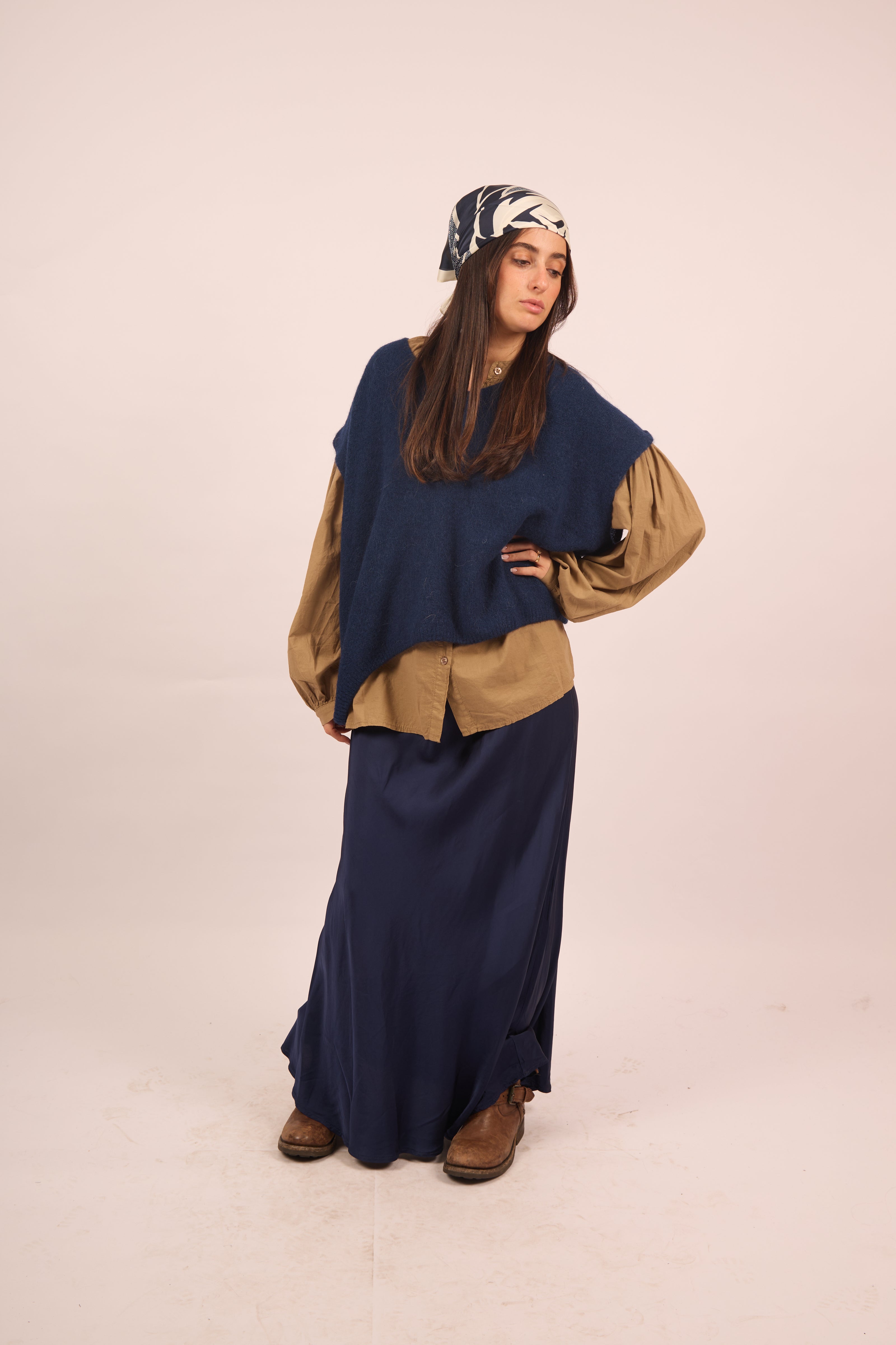 Emma Soft Knit Sleeveless Sweater