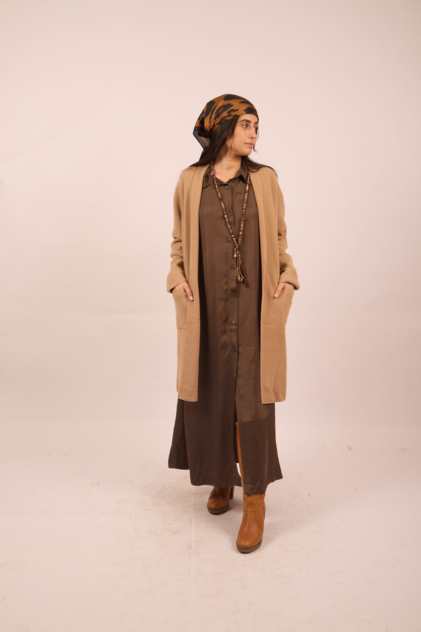 Orelia Knit Longline Vest