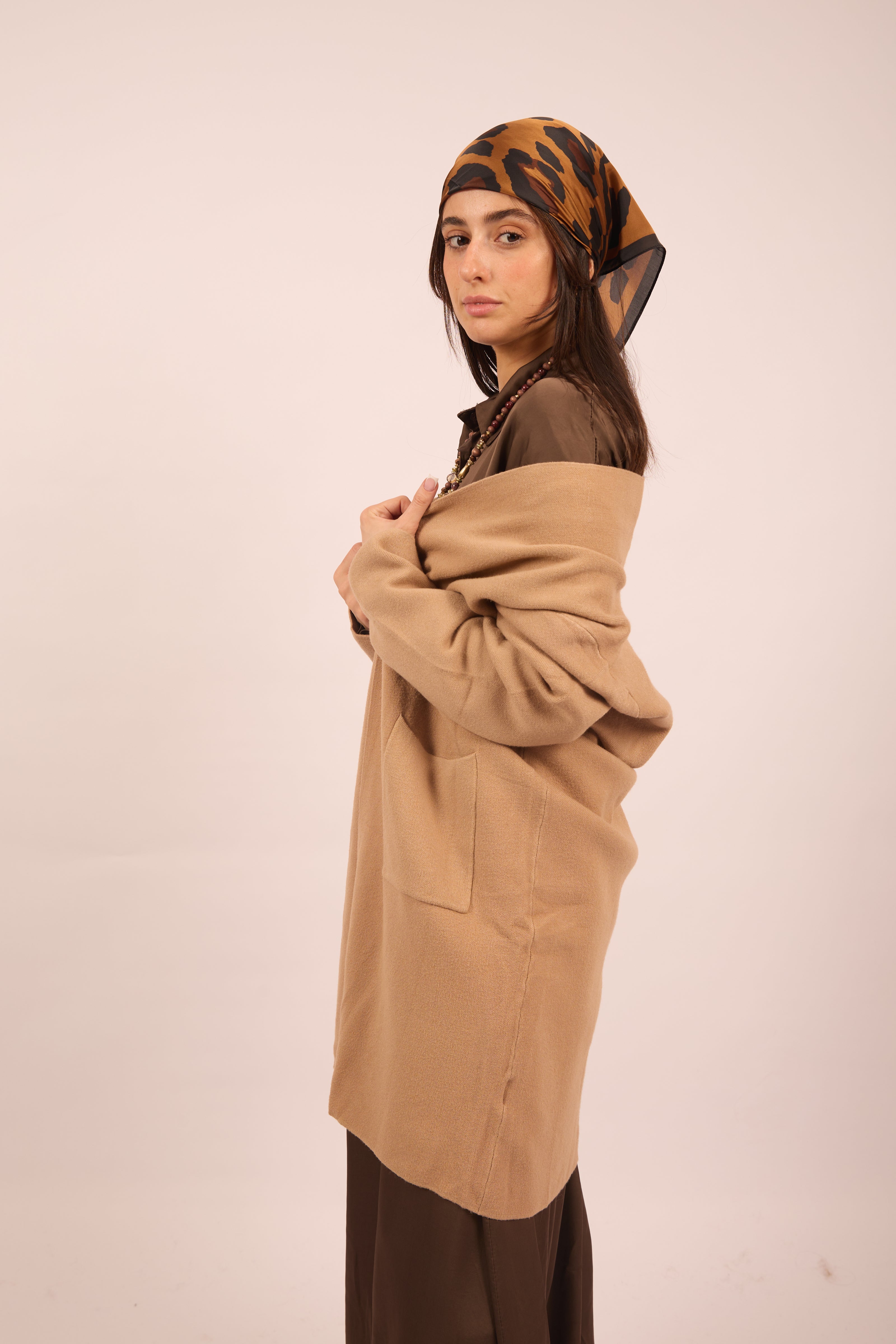 Orelia Knit Longline Vest