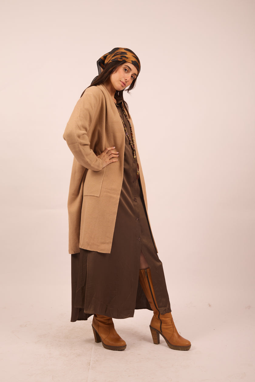 Orelia Knit Longline Vest