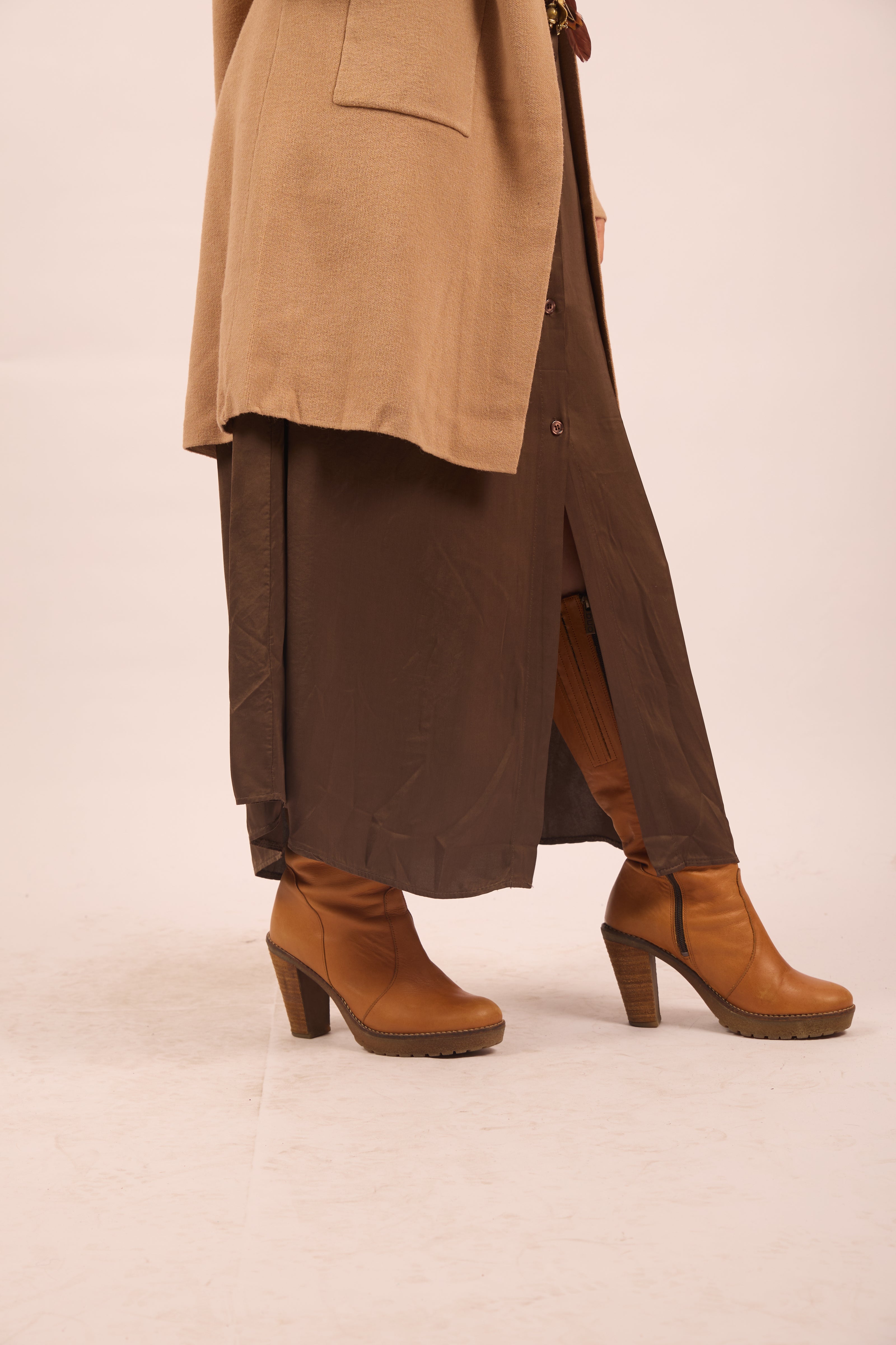 Orelia Knit Longline Vest