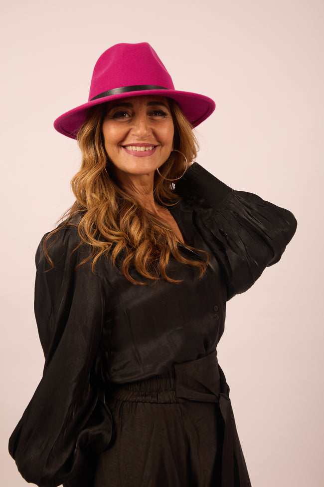Camille - Wool Fedora Hat