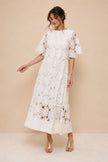 Iliana Floral Guipure Lace Maxi Dress