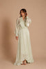 Monica Sage Green Maxi Dress
