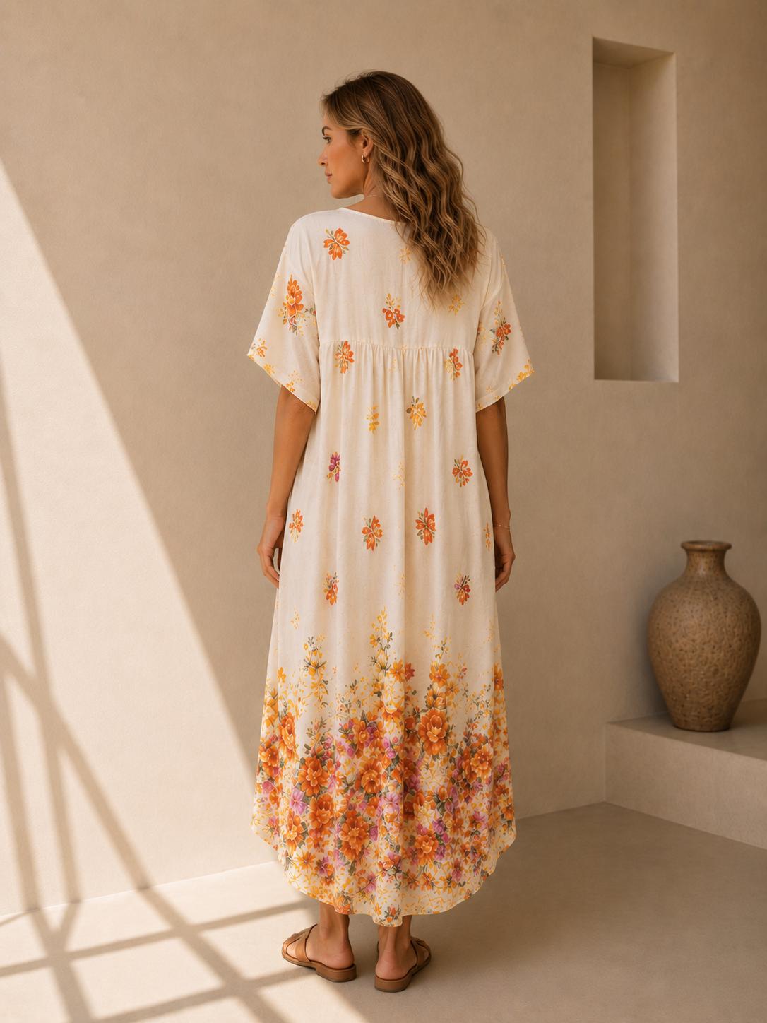 Livia Floral Maxi Dress