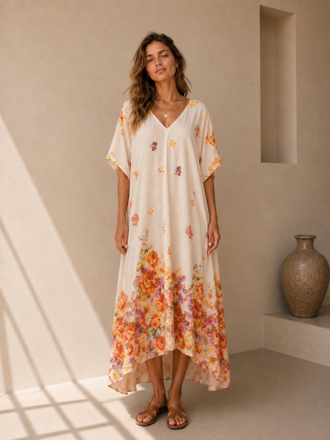 Livia Floral Maxi Dress