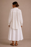 Noa Polka Dot Cotton Gauze Shirt