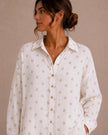 Noa Polka Dot Cotton Gauze Shirt