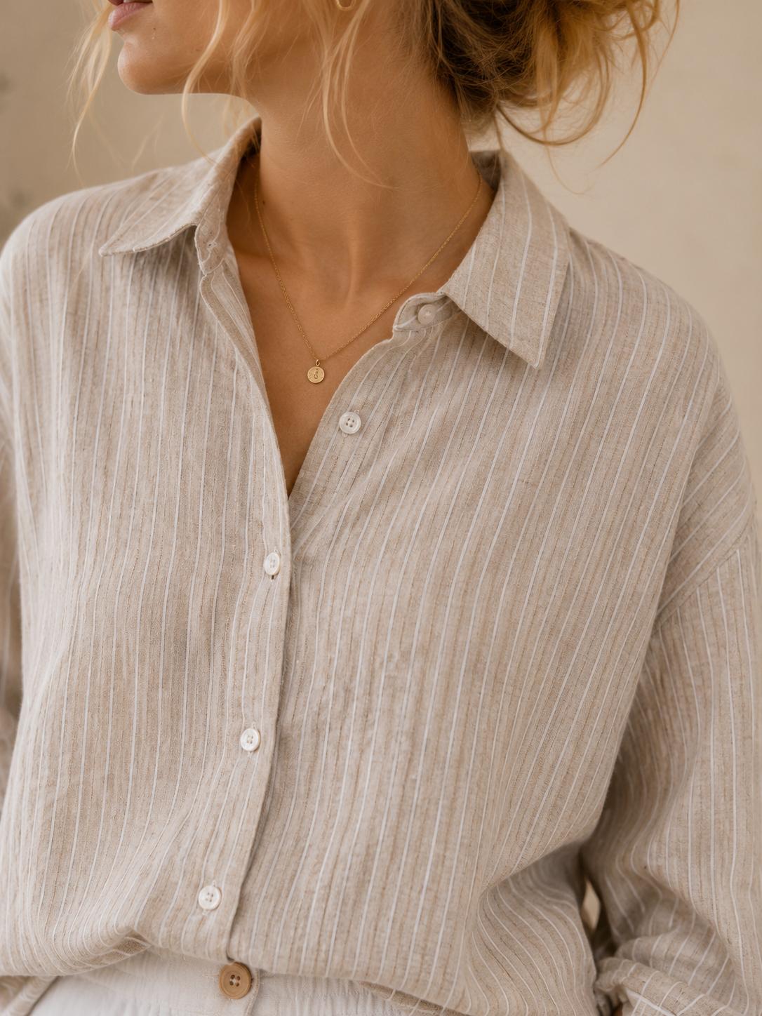 Lena Striped Shirt
