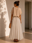 Viviane Ethereal Asymmetrical Maxi Skirt