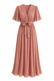 Lia Satin Maxi Dress