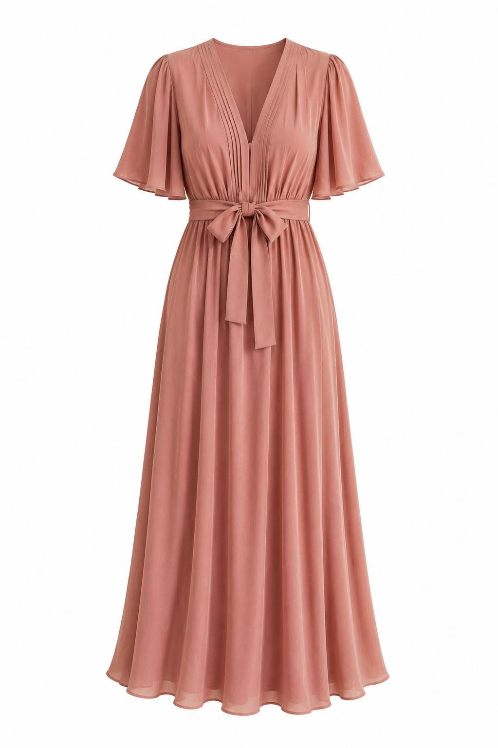 Lia Satin Maxi Dress