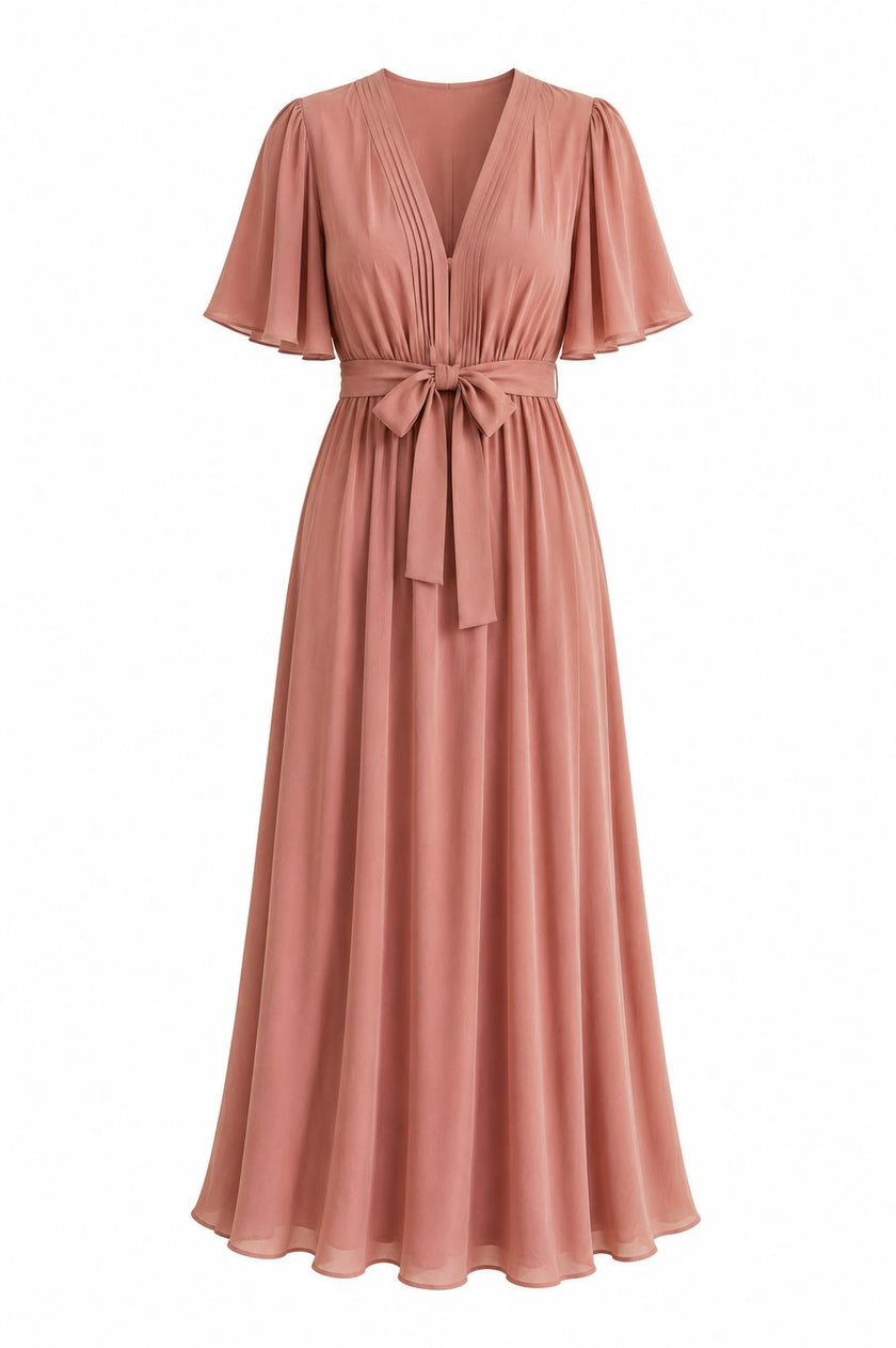 Lia Satin Maxi Dress