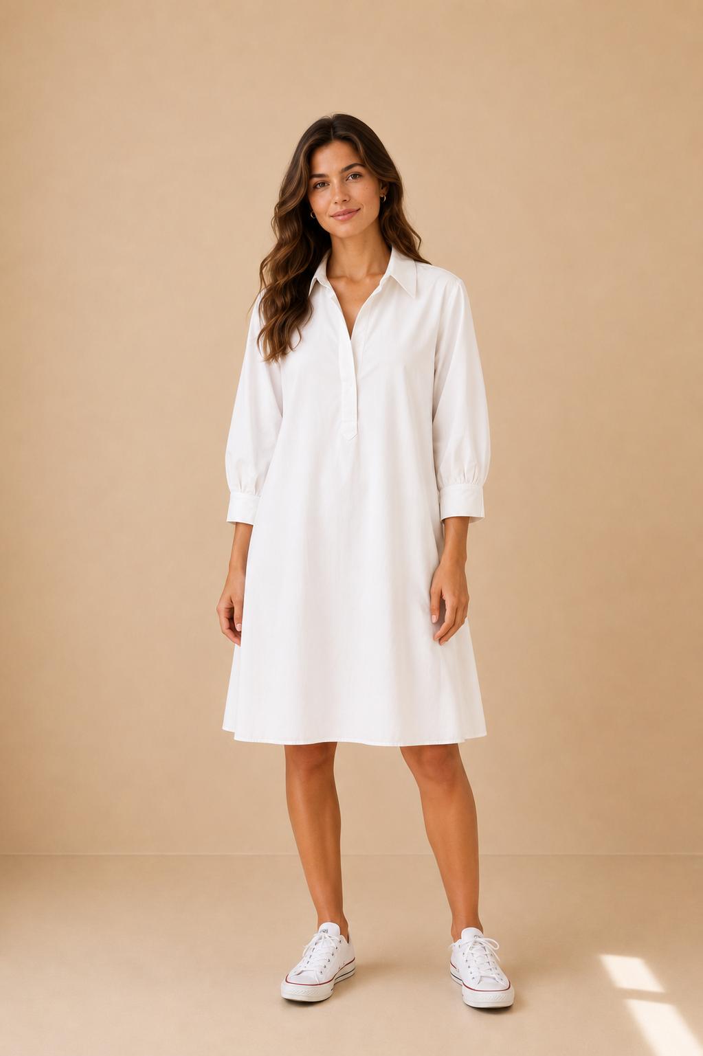 Yana Oversized Shirt Dress