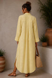 Eva Long Shirt Dress