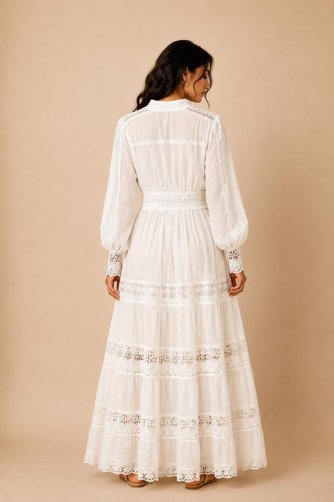 Blum Lace Detail Maxi Dress