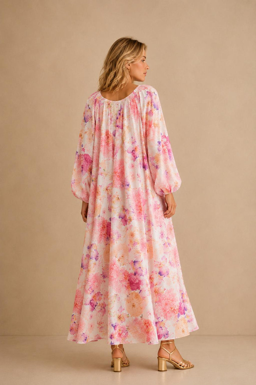 Dana Floral Oversized Maxi Dress