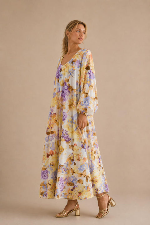Dana Floral Oversized Maxi Dress