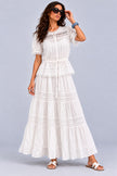 Shani Lace Trim Blouse