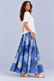 Talya Bandana Patchwork Maxi Skirt
