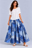 Talya Bandana Patchwork Maxi Skirt