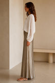 Ava Satin Maxi Skirt