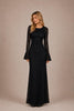 Tara Long Lace Modest Dress