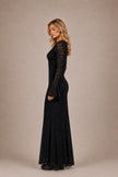 Tara Long Lace Modest Dress