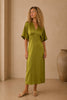 Tatiana Satin Maxi Dress