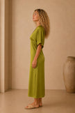 Tatiana Satin Maxi Dress