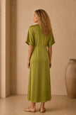 Tatiana Satin Maxi Dress