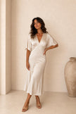 Tatiana Satin Maxi Dress