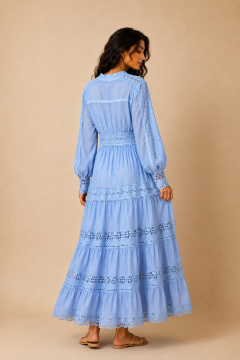 Blum Lace Detail Maxi Dress
