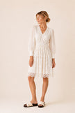 Maud Lace Midi Dress